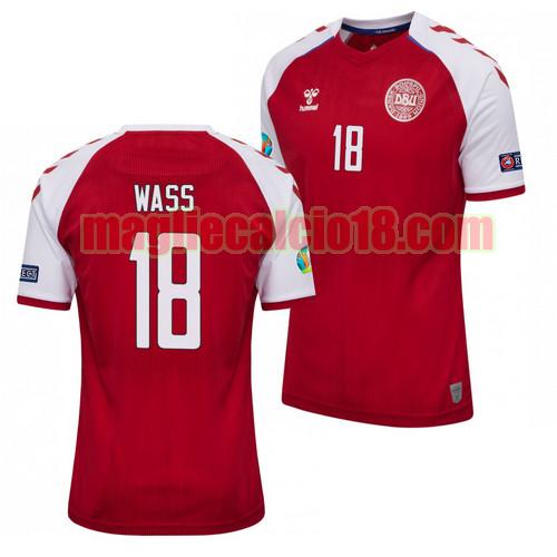 maglia denmark 2021-2022 prima daniel wass 18