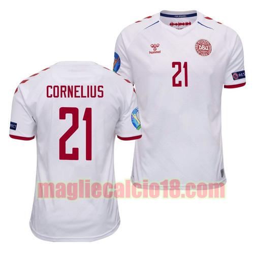 maglia denmark 2021-2022 seconda andreas cornelius 21