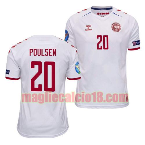 maglia denmark 2021-2022 seconda yussuf poulsen 20