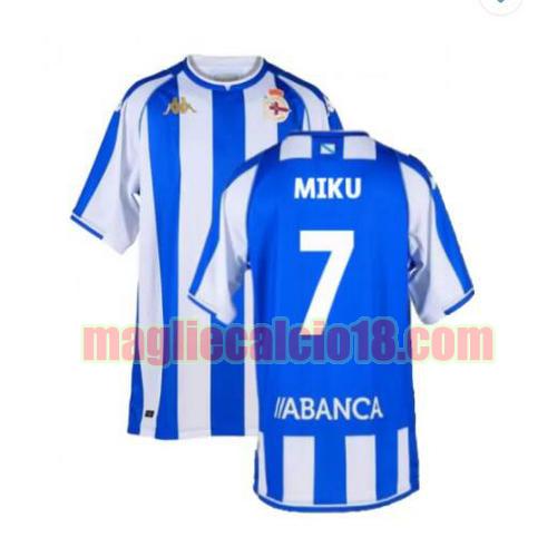 maglia deportivo coruna 2021-2022 prima miku 7