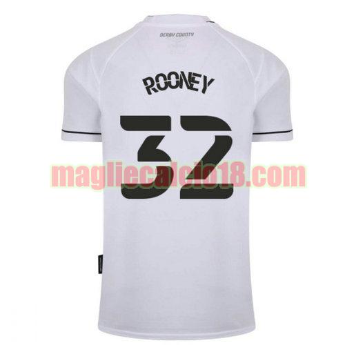 maglia derby county 2020-2021 prima rooney 32