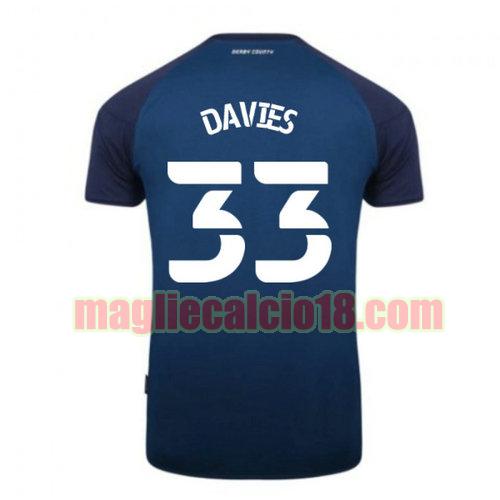 maglia derby county 2020-2021 seconda davies 33