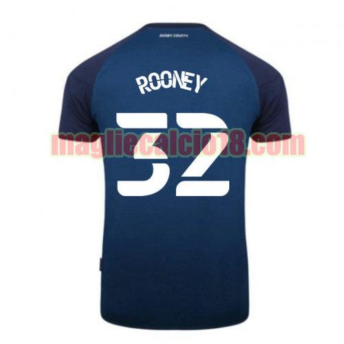 maglia derby county 2020-2021 seconda rooney 32