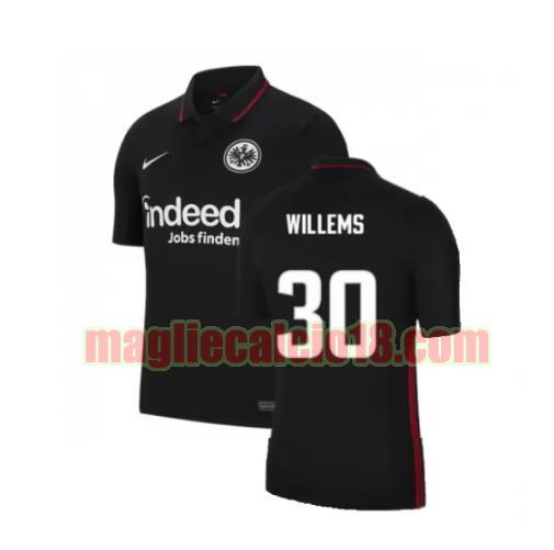 maglia eintracht francoforte 2021-2022 prima willems 30
