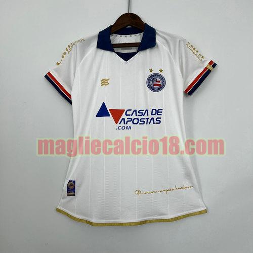 maglia esporte clube bahia 2022-2023 donna bianco bianco