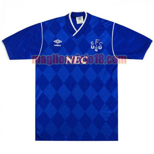 maglia everton 1986-1987 prima divisa blu