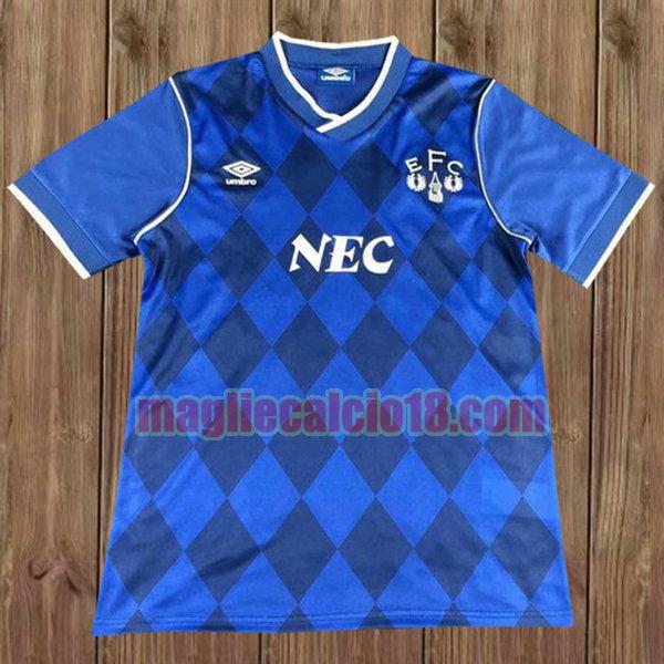 maglia everton 1986-1987 prima divisa blu