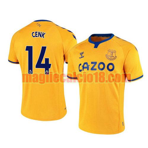 maglia everton 2020-2021 seconda cenk tosun 14