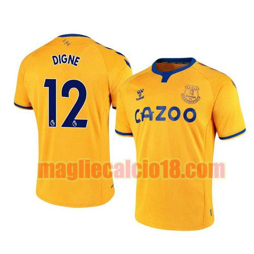 maglia everton 2020-2021 seconda lucas digne 12