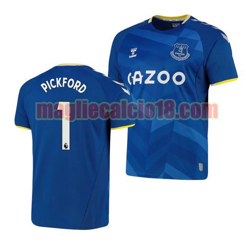 maglia everton 2021-2022 prima jordan pickford 1