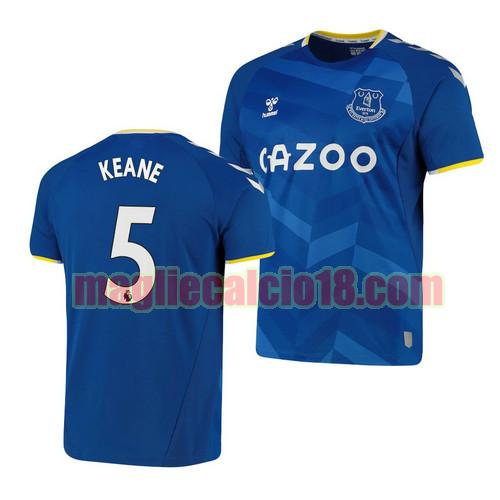 maglia everton 2021-2022 prima michael keane 5