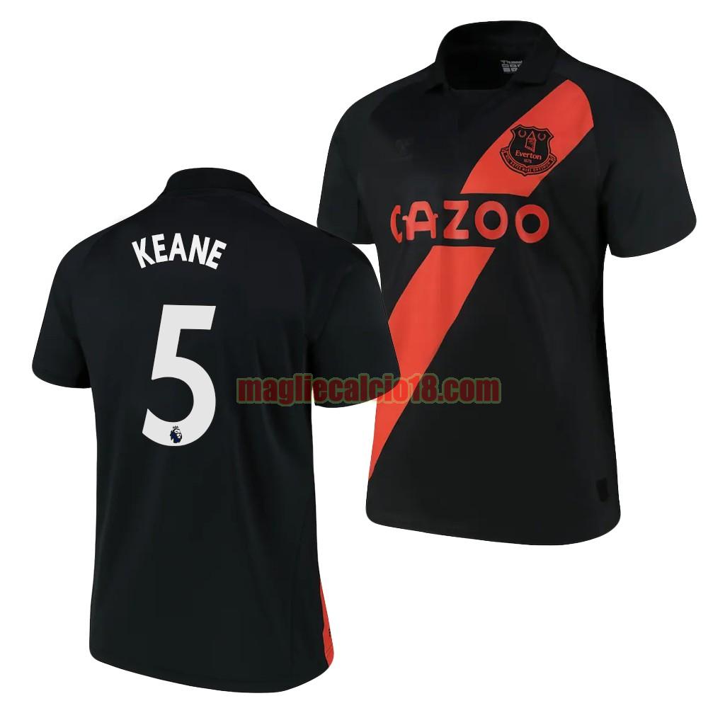 maglia everton 2021-2022 seconda michael keane 5