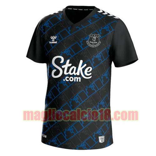 maglia everton 2023-2024 thailandia nero portiere