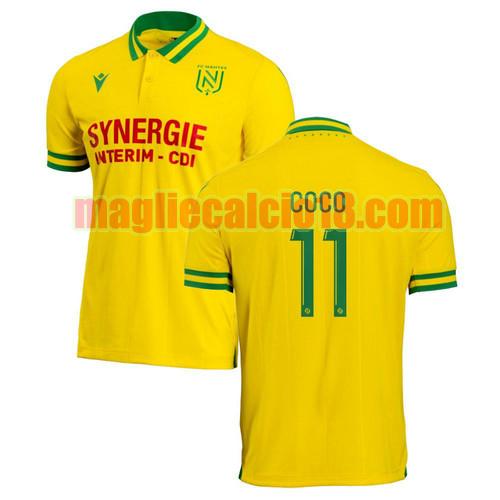 maglia fc nantes 2023-2024 coco 11 prima