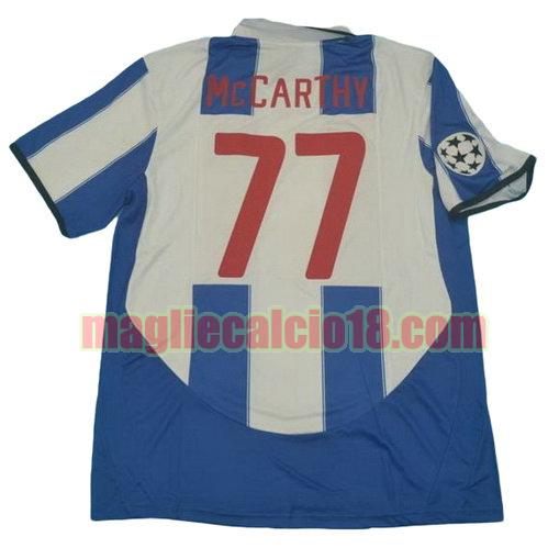 maglia fc porto 2003-2004 prima divisa mccarthy 77