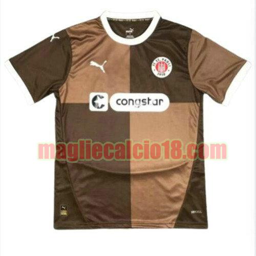 maglia fc st. pauli 2024-2025 thailandia prima