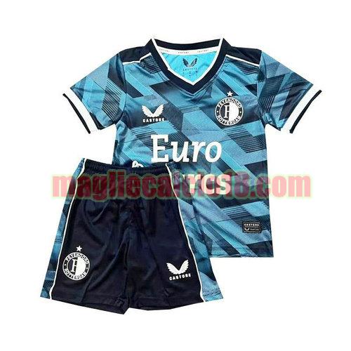 maglia feyenoord rotterdam 2023-2024 bambino seconda