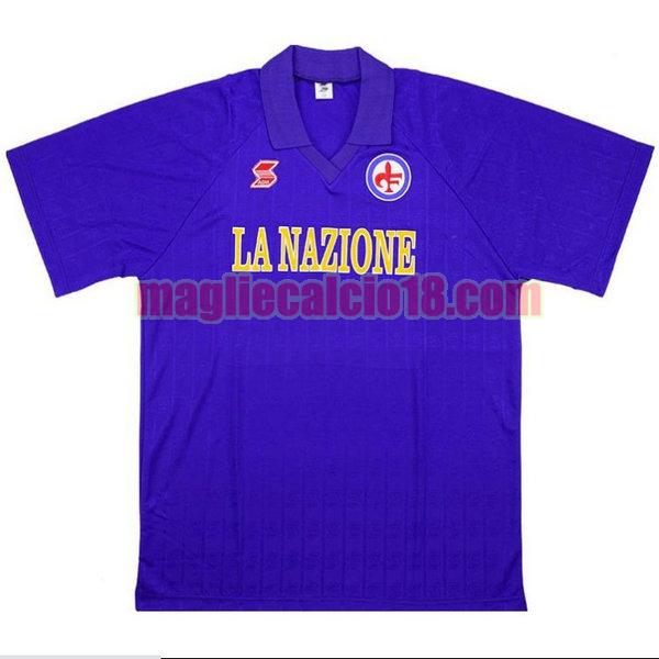 maglia fiorentina 1989-1990 prima divisa blu