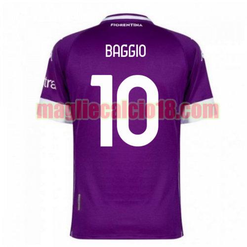 maglia fiorentina 2020-2021 prima baggio 10