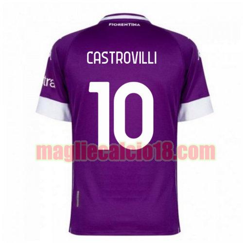 maglia fiorentina 2020-2021 prima castrovilli 10