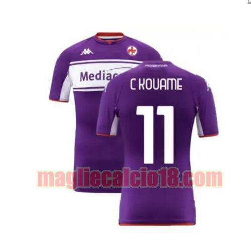 maglia fiorentina 2021-2022 prima c kouame 11
