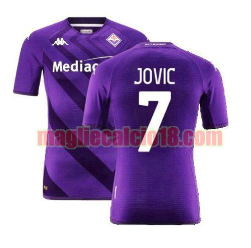 maglia fiorentina 2022-2023 prima jovic 7