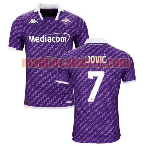 maglia fiorentina 2023-2024 jovic 7 prima