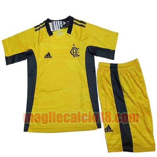 maglia flamengo 2021-2022 portiere giallo bambino