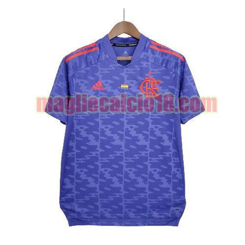 maglia flamengo 2021-2022 pride blu