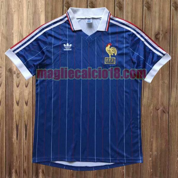 maglia francia 1982 prima divisa blu