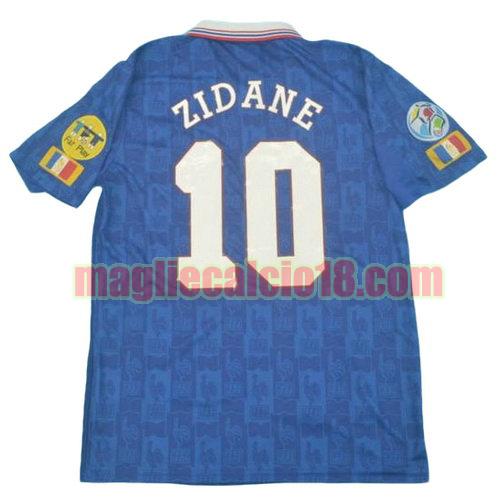 maglia francia 1996 prima divisa zidane 10