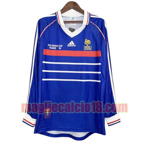 maglia francia 1998 manica lunga prima