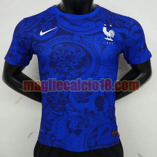 maglia francia 2022-2023 player version blu
