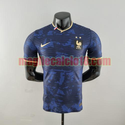 maglia francia 2022-2023 special edition player version blu nero