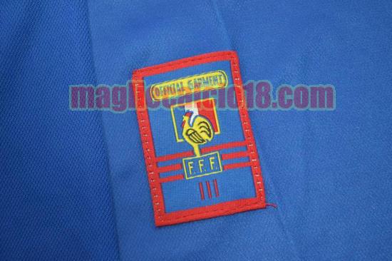 maglia francia coppa del mondo 1998 prima divisa manica corta