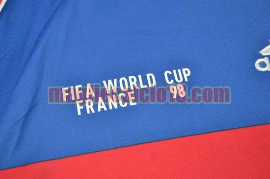 maglia francia coppa del mondo 1998 prima divisa manica corta