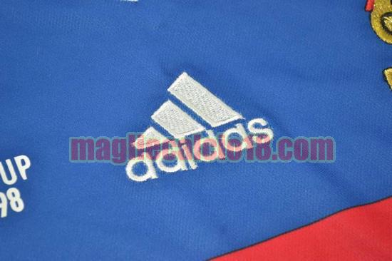 maglia francia coppa del mondo 1998 prima divisa manica corta
