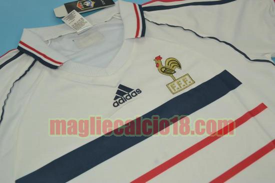 maglia francia coppa del mondo 1998 seconda divisa manica corta
