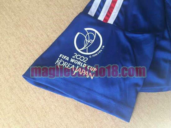 maglia francia coppa del mondo 2002 prima divisa manica corta