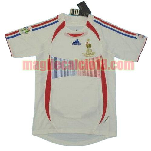 maglia francia coppa del mondo 2006 seconda divisa manica corta