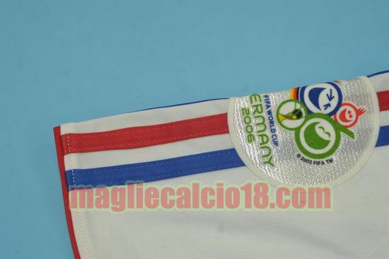maglia francia coppa del mondo 2006 seconda divisa manica corta