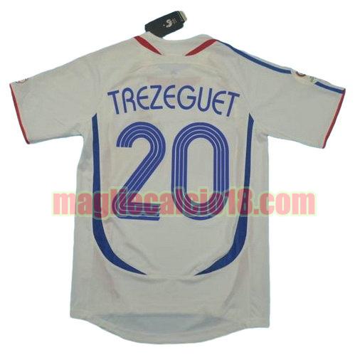 maglia francia coppa del mondo 2006 seconda divisa trezeguet 20