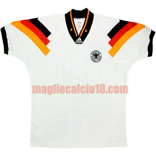 maglia germania 1992 prima divisa bianca