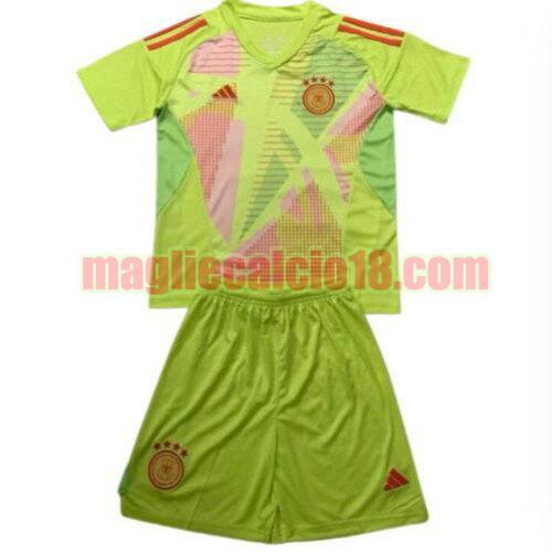 maglia germania 2024-2025 bambino giallo portiere