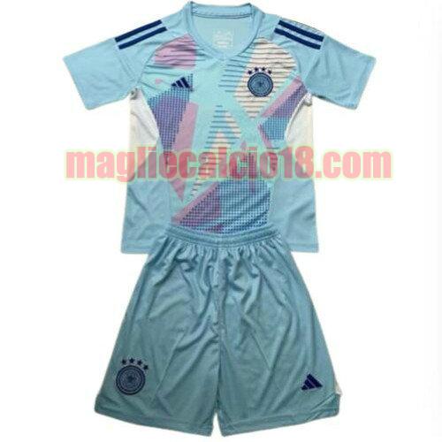 maglia germania 2024-2025 bambino lago blu portiere