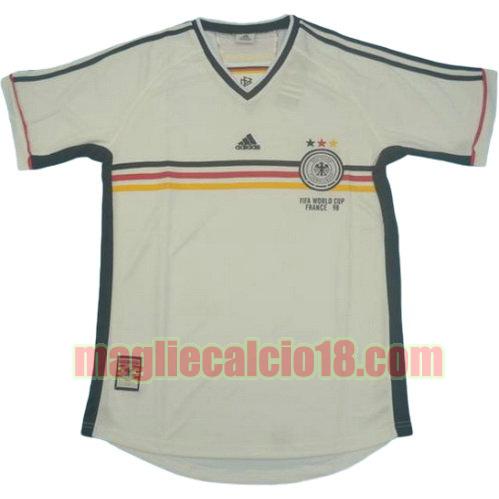 maglia germania coppa del mondo 1998 prima divisa manica corta