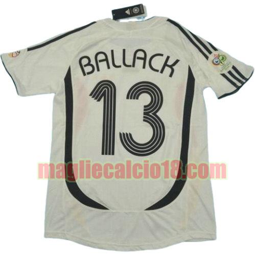 maglia germania coppa del mondo 2006 prima divisa ballack 13