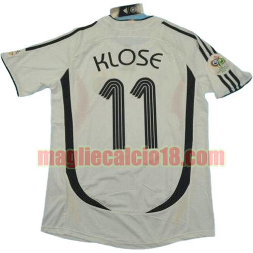 maglia germania coppa del mondo 2006 prima divisa klose 11