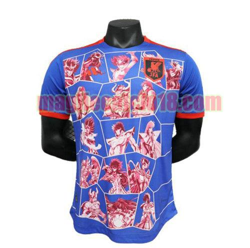 maglia giappone 2023-2024 blu player version cartoon version