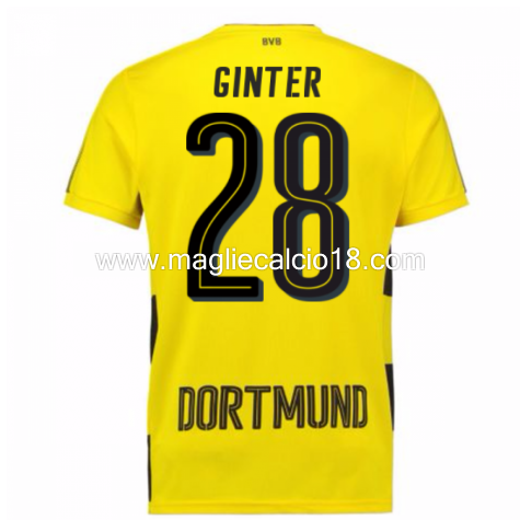 prima divisa maglia borussia dortmund ginter 2018-2018